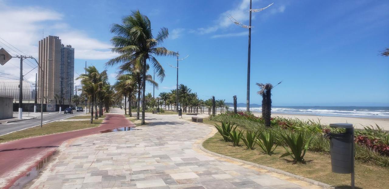 Apartamento Para Relaxar De Frente A Praia Praia Grande  Exteriér fotografie