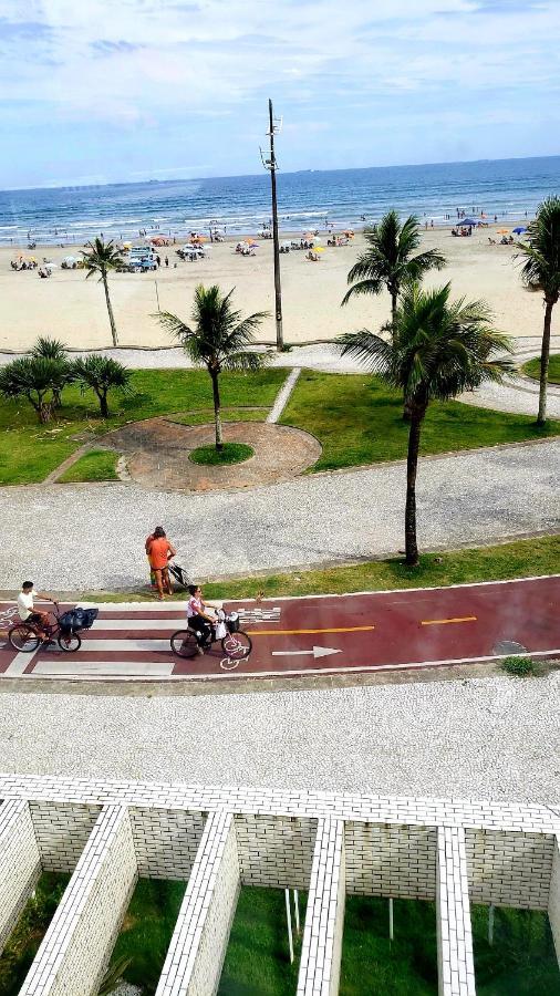 Apartamento Para Relaxar De Frente A Praia Praia Grande  Exteriér fotografie