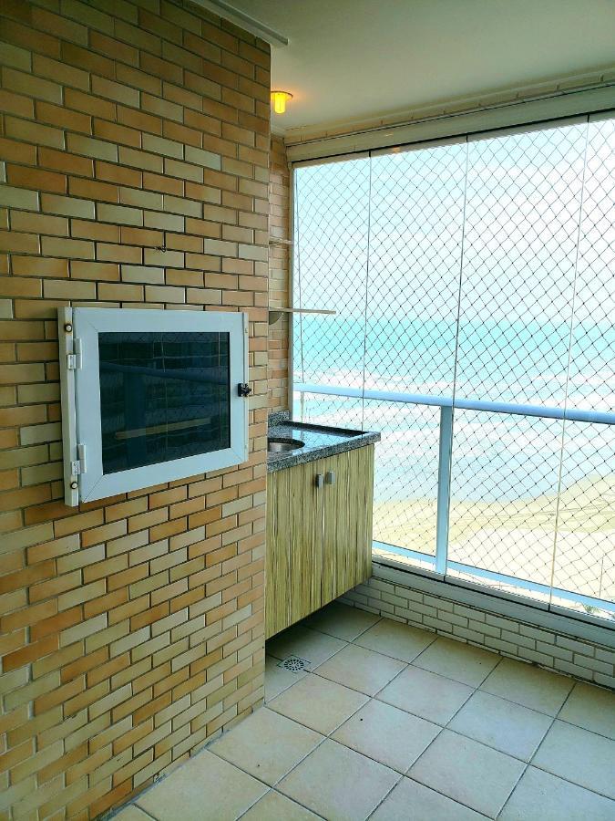 Apartamento Para Relaxar De Frente A Praia Praia Grande  Exteriér fotografie